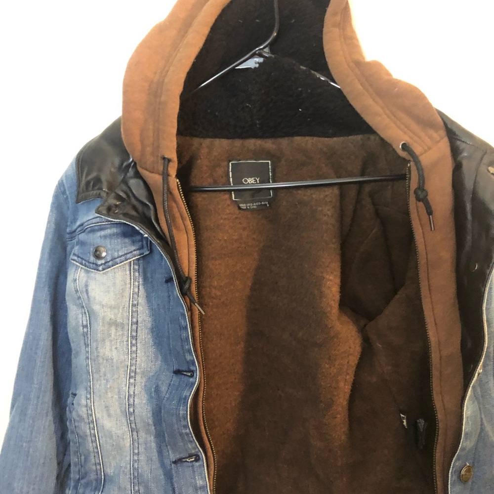 obey denim jacket